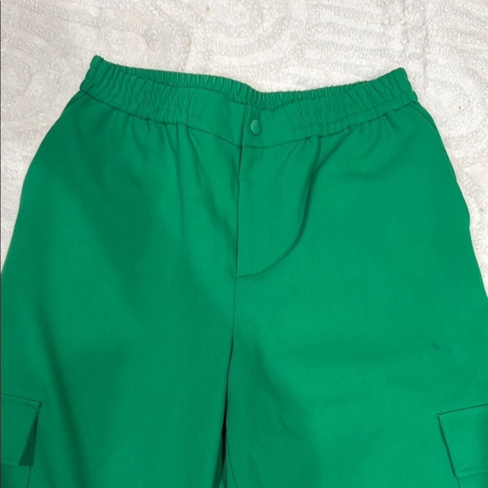Green Women's two Piece Pant set - Picture 3 of 4